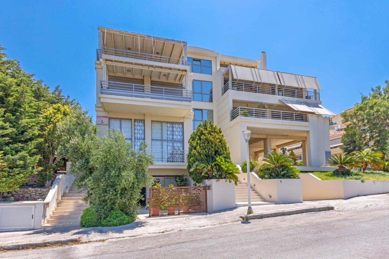 Sunny Penthouse,Modern Amenities+Aegean View Apartman Rhodes City Kültér fotó