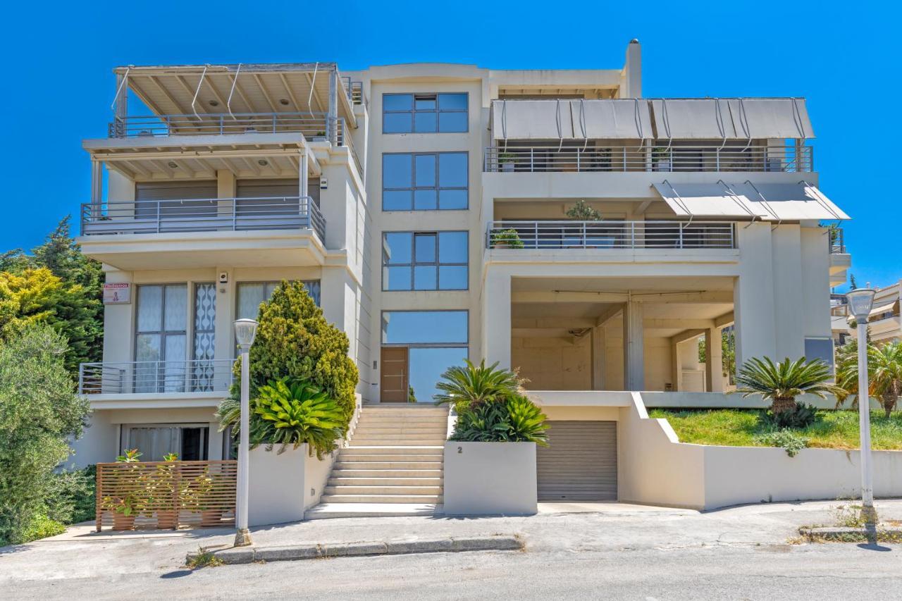 Sunny Penthouse,Modern Amenities+Aegean View Apartman Rhodes City Kültér fotó